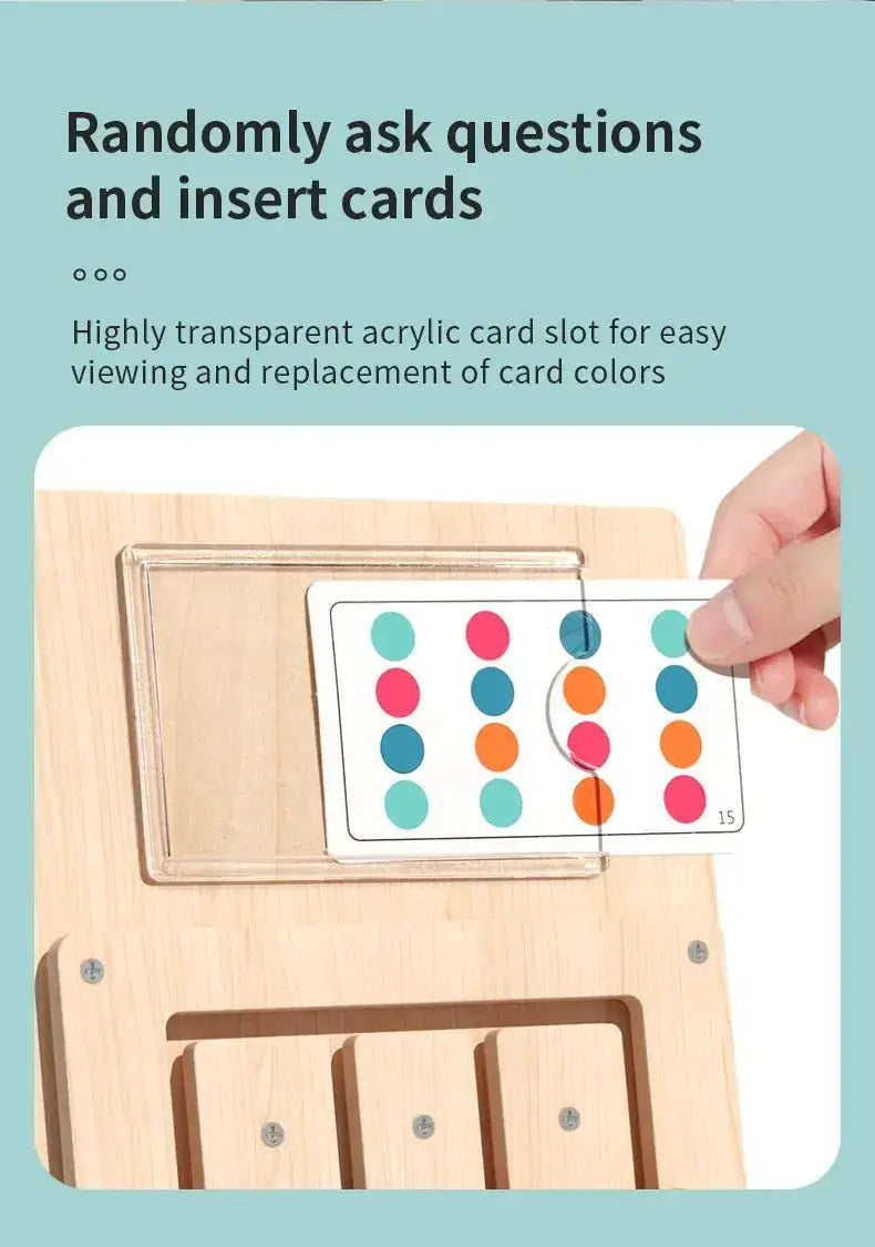 Montessori Wooden Shapes Puzzle - Logical Thinking - OMOMA