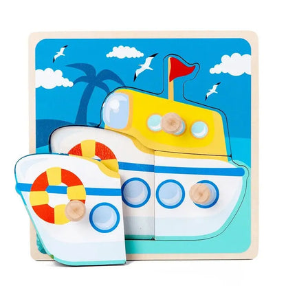 أحجية أطفال ألعاب تعليمية منتسوري - OMOMA