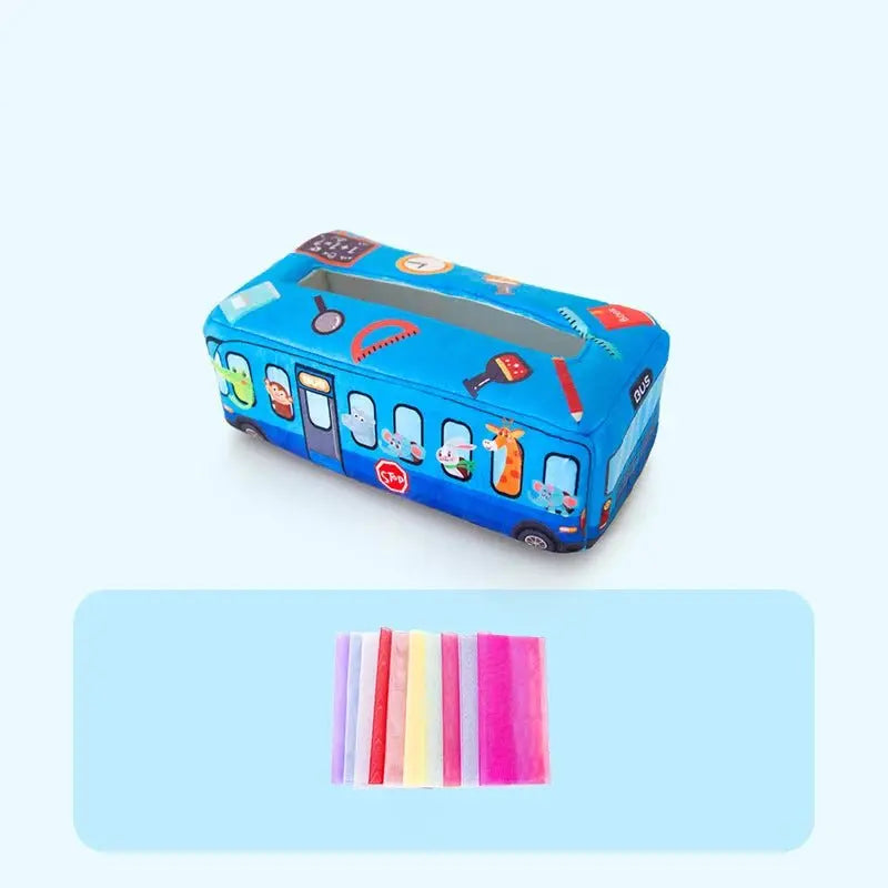 ألعاب منتسوري - سحب صندوق المناديل السحري - OMOMA