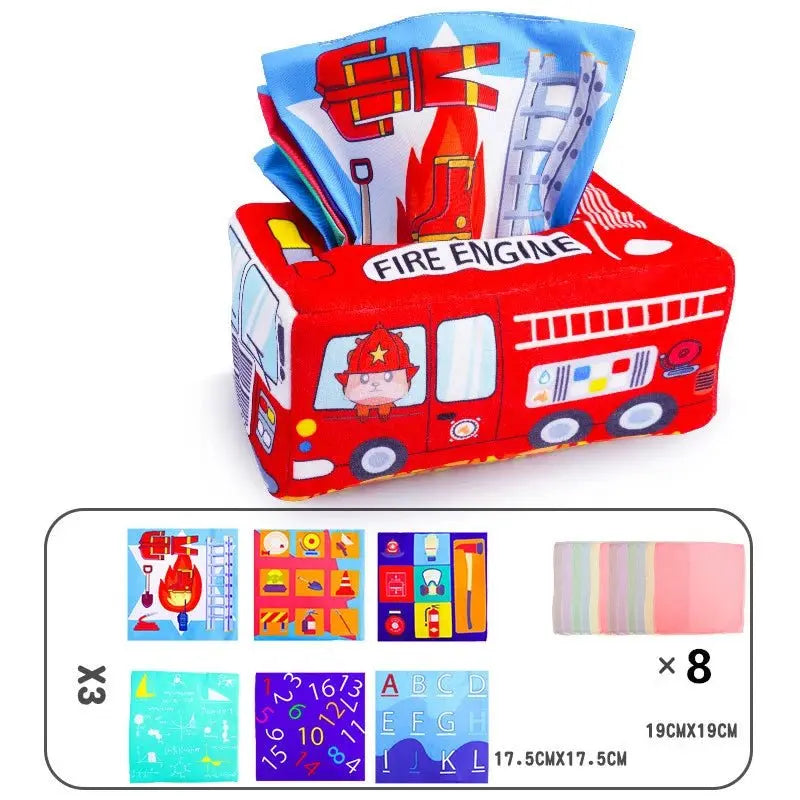 ألعاب منتسوري صندوق المناديل السحري - OMOMA