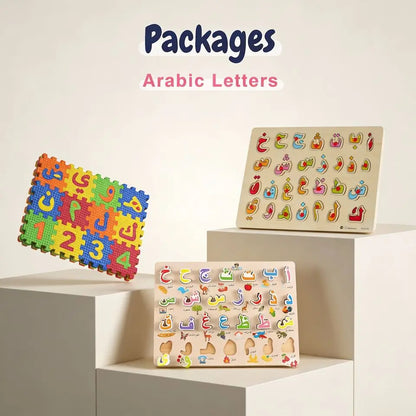 باقة تعلم الحروف العربية - الأبجدية العربية