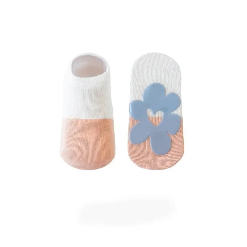 جوارب أطفال قطنية ناعمة مانعة للانزلاق - OMOMA