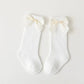 جوارب طفلة صغيرة - نمط إسباني - قطن بفيونكة - OMOMA