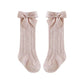 جوارب طفلة صغيرة - نمط إسباني - قطن بفيونكة - OMOMA