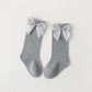 جوارب طفلة صغيرة - نمط إسباني - قطن بفيونكة - OMOMA