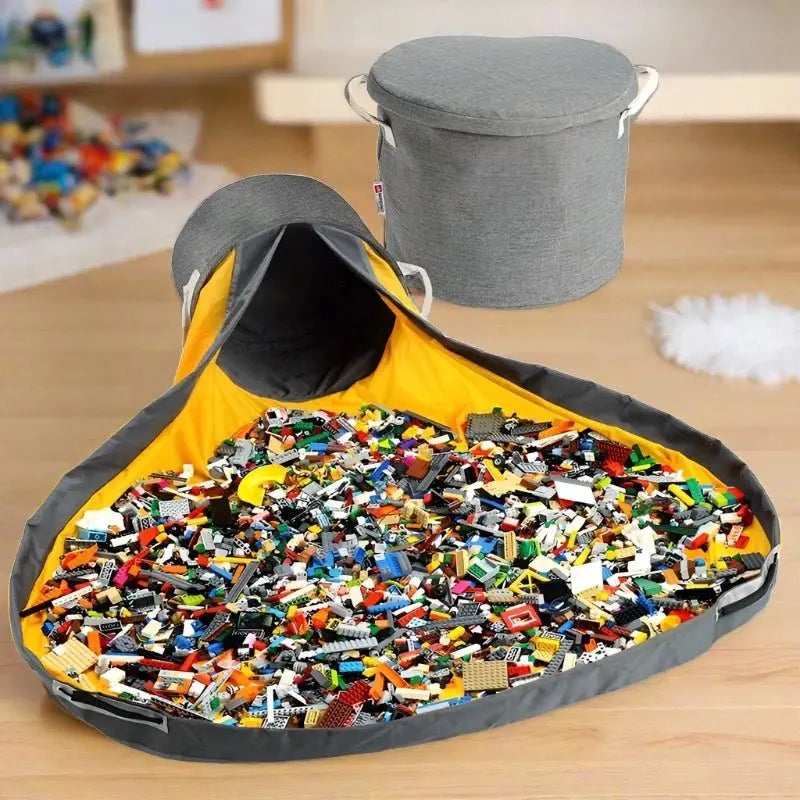 حقيبة تخزين ألعاب قابلة للطي (سجادة لعب) - OMOMA