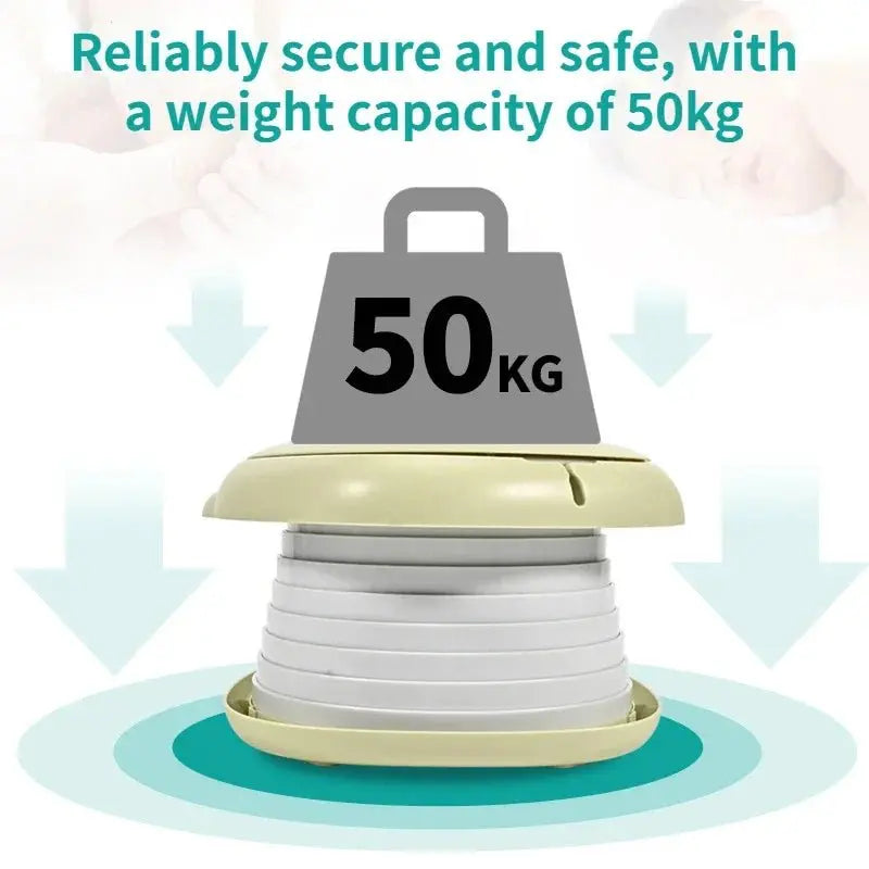 قعادة محمولة على شكل قطة لطيفة، مرحاض أطفال قابل للطي - OMOMA