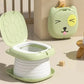 قعادة محمولة على شكل قطة لطيفة، مرحاض أطفال قابل للطي - OMOMA