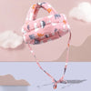 خوذة أمان للطفل لحماية الرأس من السقوط (تعلم المشي) - pink forest