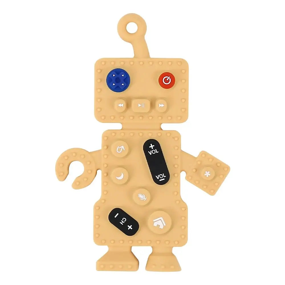 لعبة عضاضة أطفال سيليكون على شكل جهاز تحكم عن بعد - OMOMA