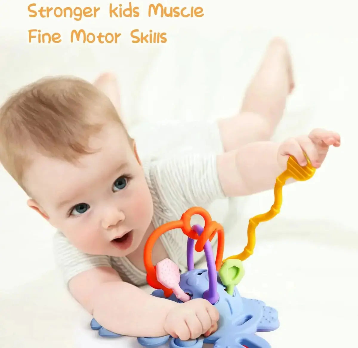 لعبة عضاضة أطفال سيليكون على شكل جهاز تحكم عن بعد - OMOMA