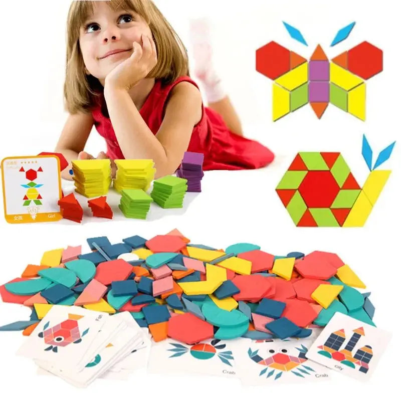Jigsaw Puzzle Board - Montessori Toys - OMOMA