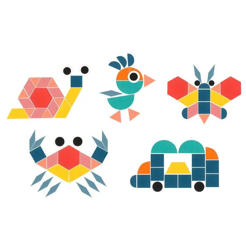 Jigsaw Puzzle Board - Montessori Toys - OMOMA