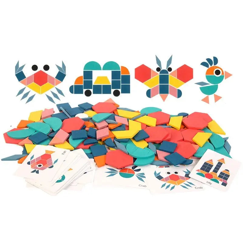 Jigsaw Puzzle Board - Montessori Toys - OMOMA