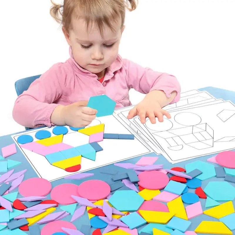 Jigsaw Puzzle Board - Montessori Toys - OMOMA