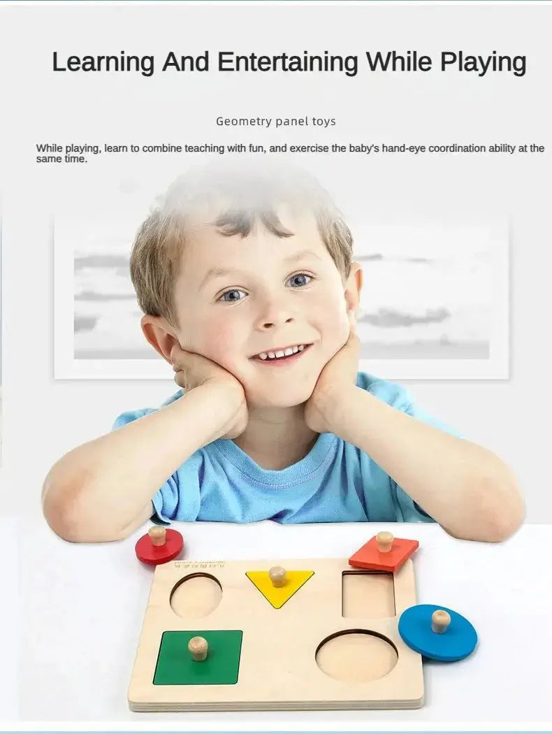 لوحة هندسية وسائل تعليمية منتسوري - OMOMA
