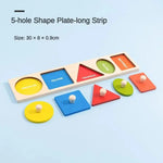 لوحة هندسية وسائل تعليمية منتسوري - OMOMA