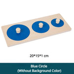 لوحة هندسية وسائل تعليمية منتسوري - OMOMA