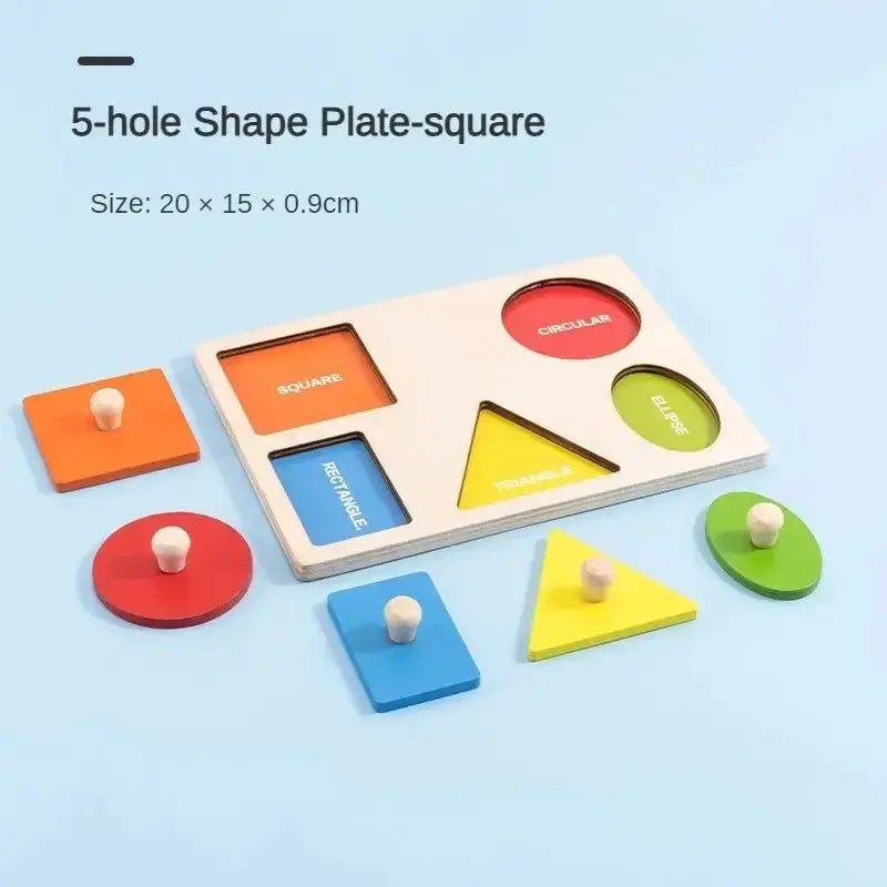 لوحة هندسية وسائل تعليمية منتسوري - OMOMA