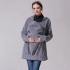 ملابس أمومة سترة حاملة الطفل - شتاء - Dark Grey