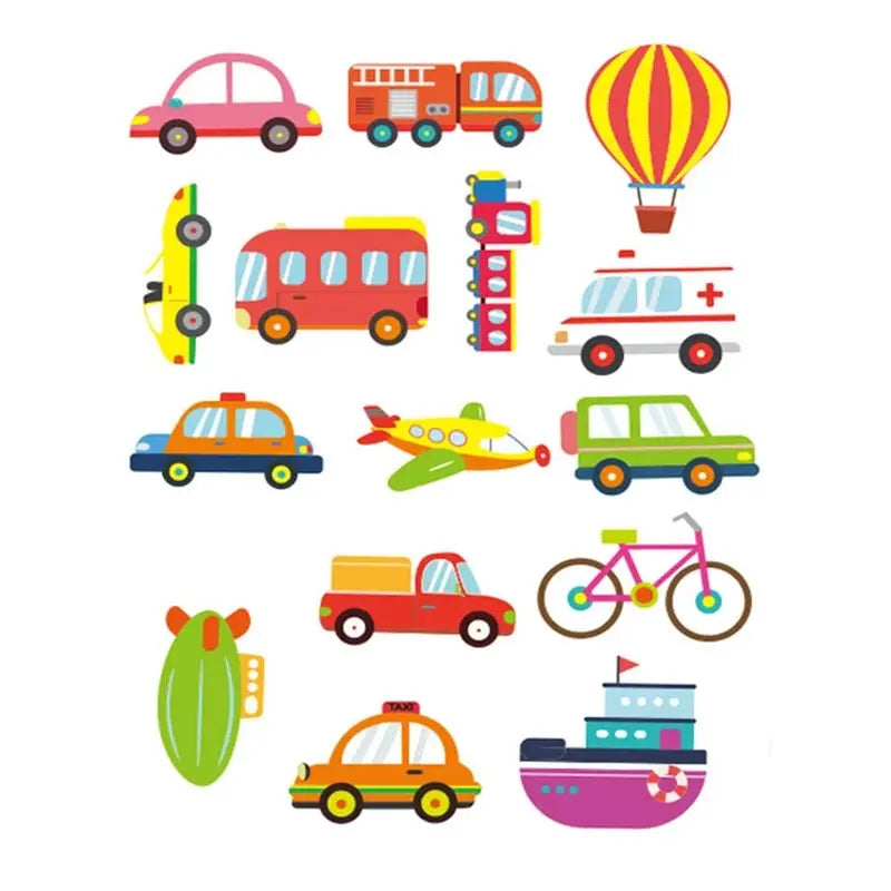 ملصقات حمام للأطفال - ملصق حائط للحمام - OMOMA