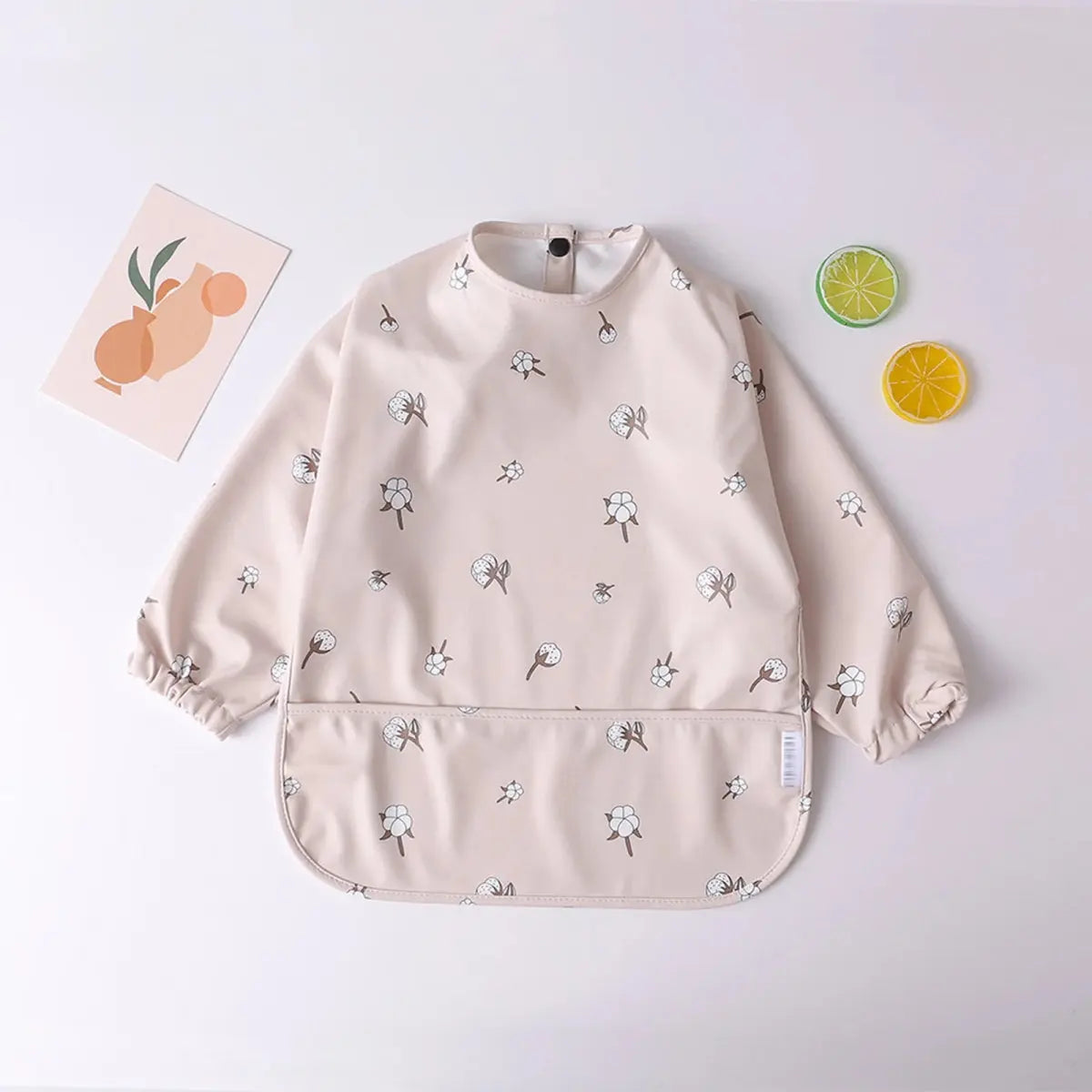 مرايل سيليكون للأطفال - أكمام طويلة - OMOMA