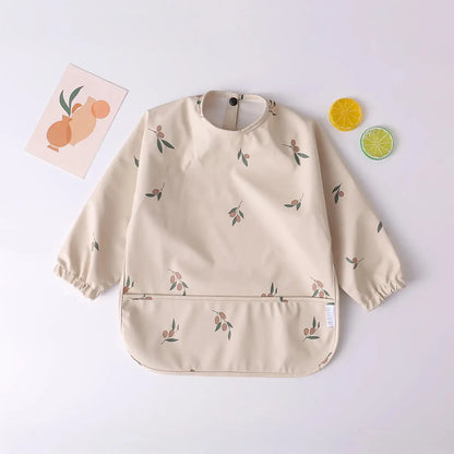 مرايل سيليكون للأطفال - أكمام طويلة - OMOMA