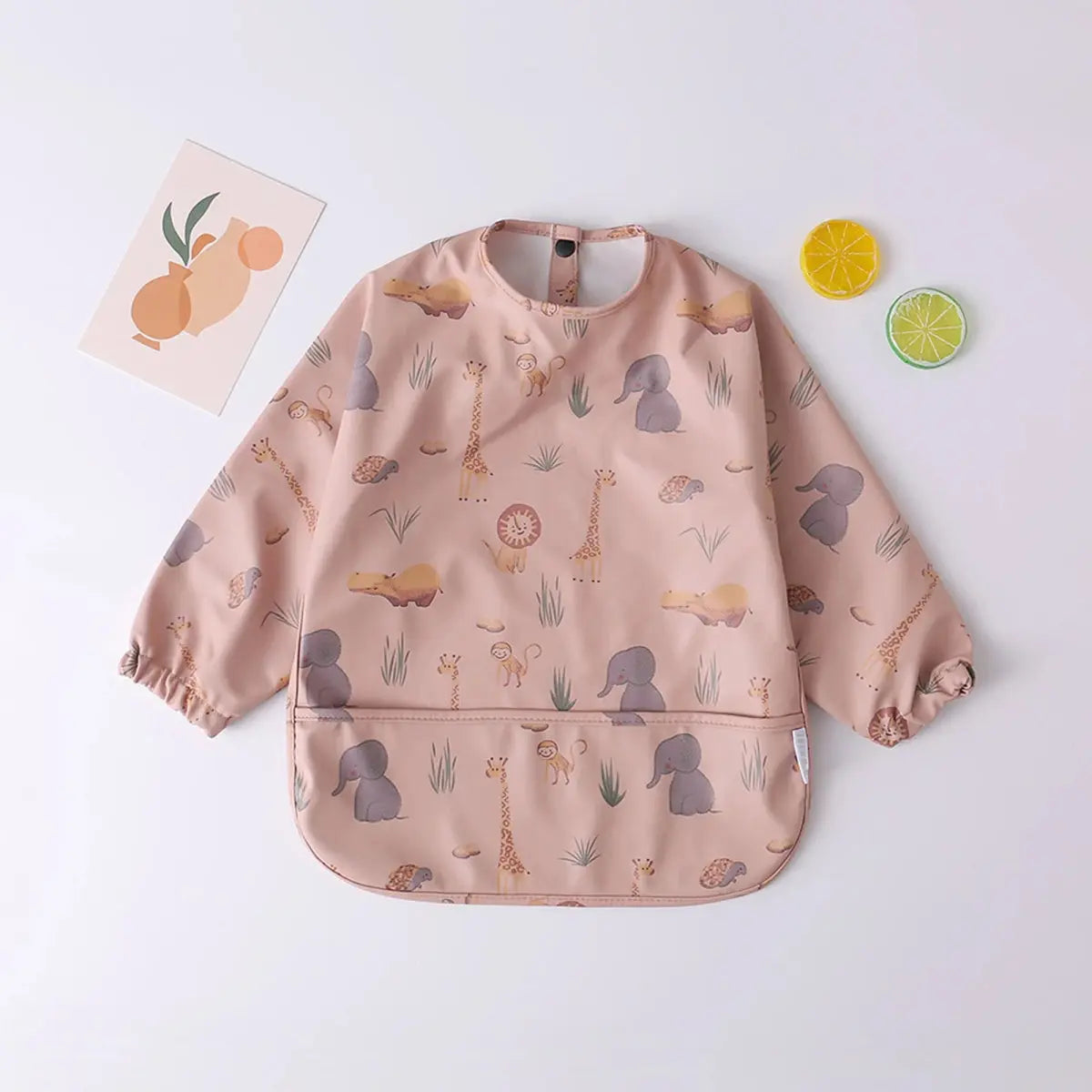 مرايل سيليكون للأطفال - أكمام طويلة - OMOMA