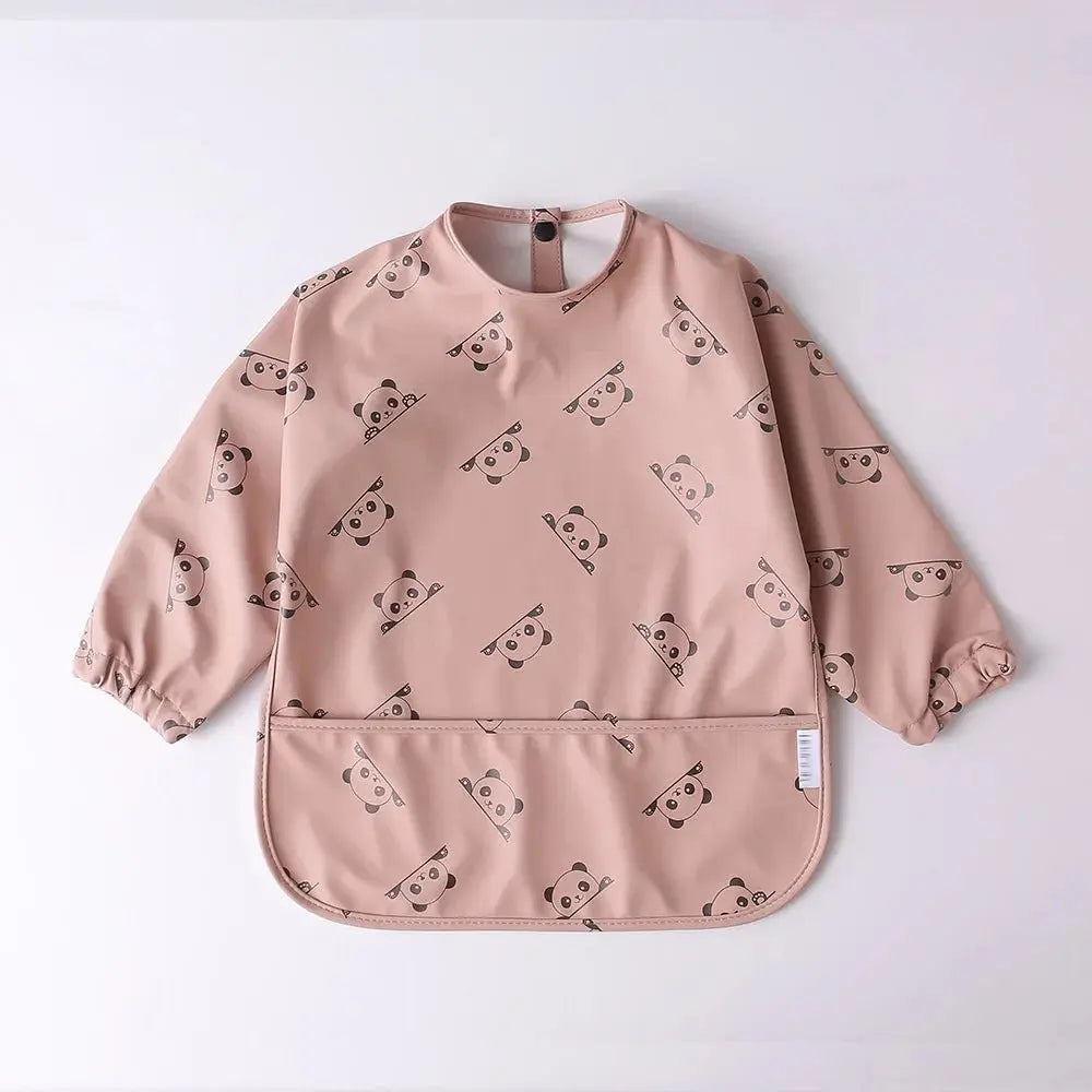 مرايل سيليكون للأطفال - أكمام طويلة - OMOMA