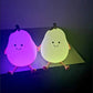 مصباح ليلي LED سيليكون على شكل كمثرى للأطفال (شحن USB - مستشعر لمس) - OMOMA