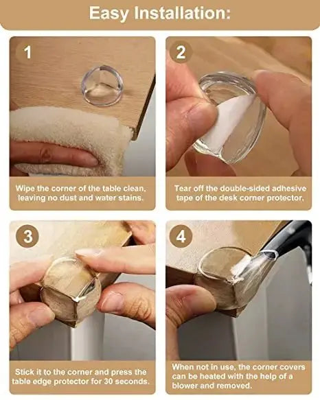 واقي زوايا سيليكون لسلامة الطفل - OMOMA