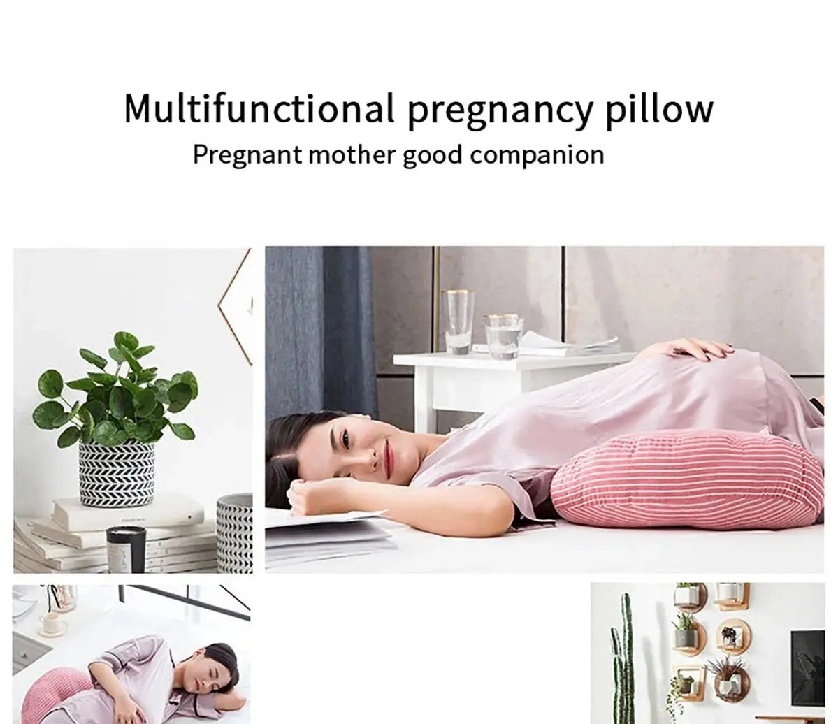 وسادة المرأة الحامل للنوم على الجانب والخصر - OMOMA