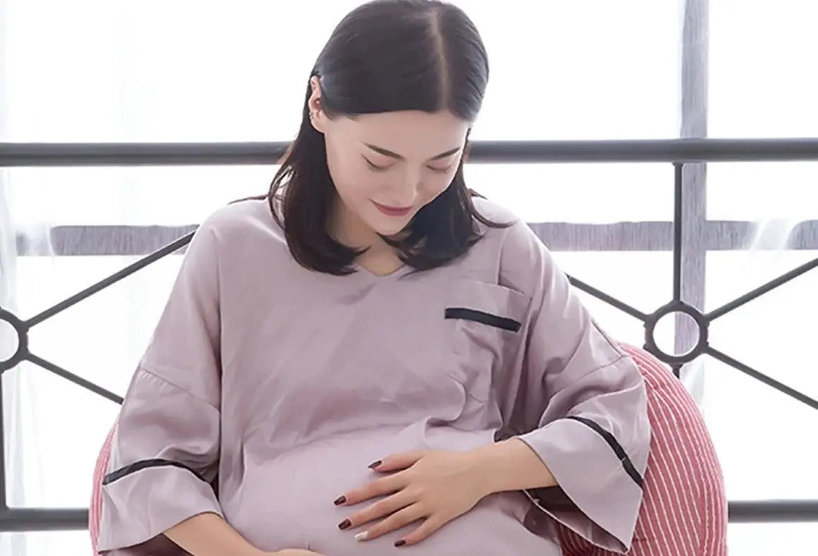 وسادة المرأة الحامل للنوم على الجانب والخصر - OMOMA