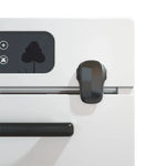 SAFELON عبوة واحدة قفل باب فرن لسلامة الطفل، قفل فرن بزر مزدوج لسلامة المطبخ - OMOMA