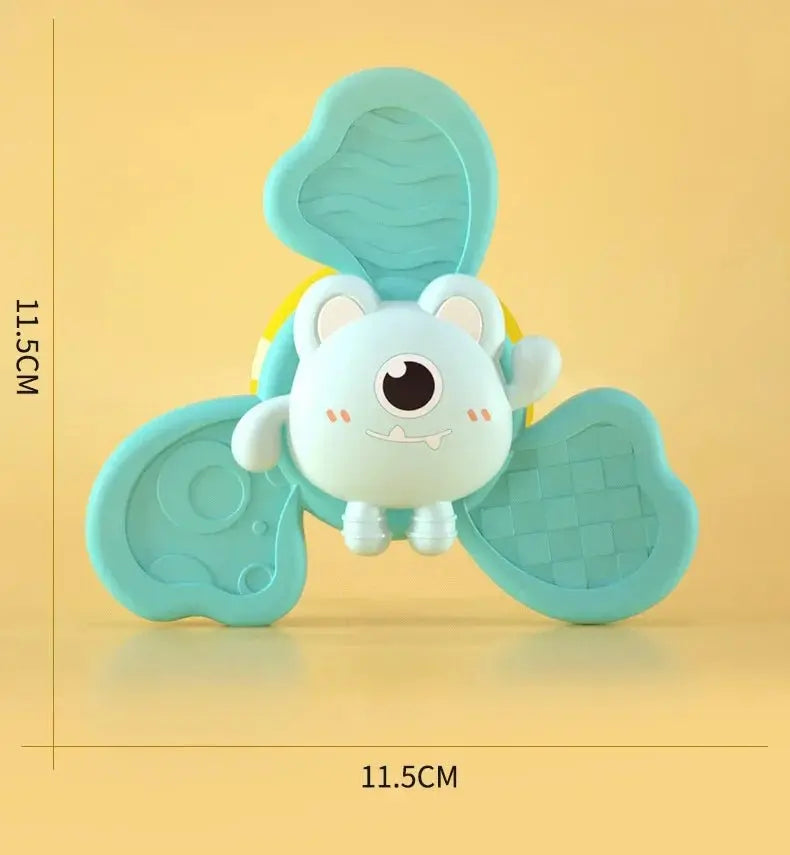 سبينر ألعاب استحمام الطفل - مع كوب شفط - OMOMA