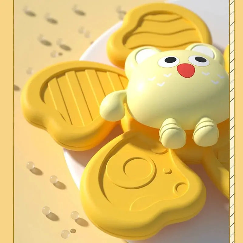 سبينر ألعاب استحمام الطفل - مع كوب شفط - OMOMA