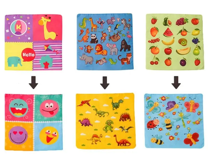 صناديق مناديل منتسوري للأطفال ألعاب أطفال - OMOMA