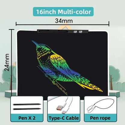 Rechargeable LCD Writing Tablet for Kids (13/16/20 Inch) - OMOMA