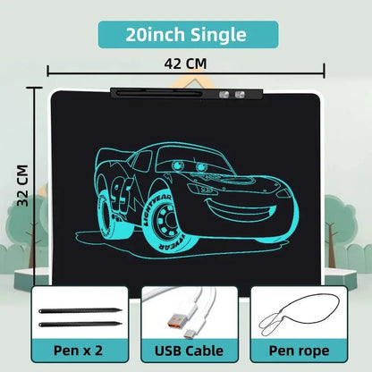 Rechargeable LCD Writing Tablet for Kids (13/16/20 Inch) - OMOMA