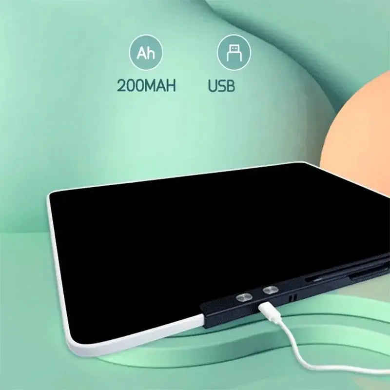 تابلت كتابة LCD قابل لإعادة الشحن للأطفال (13/16/20 بوصة) - OMOMA