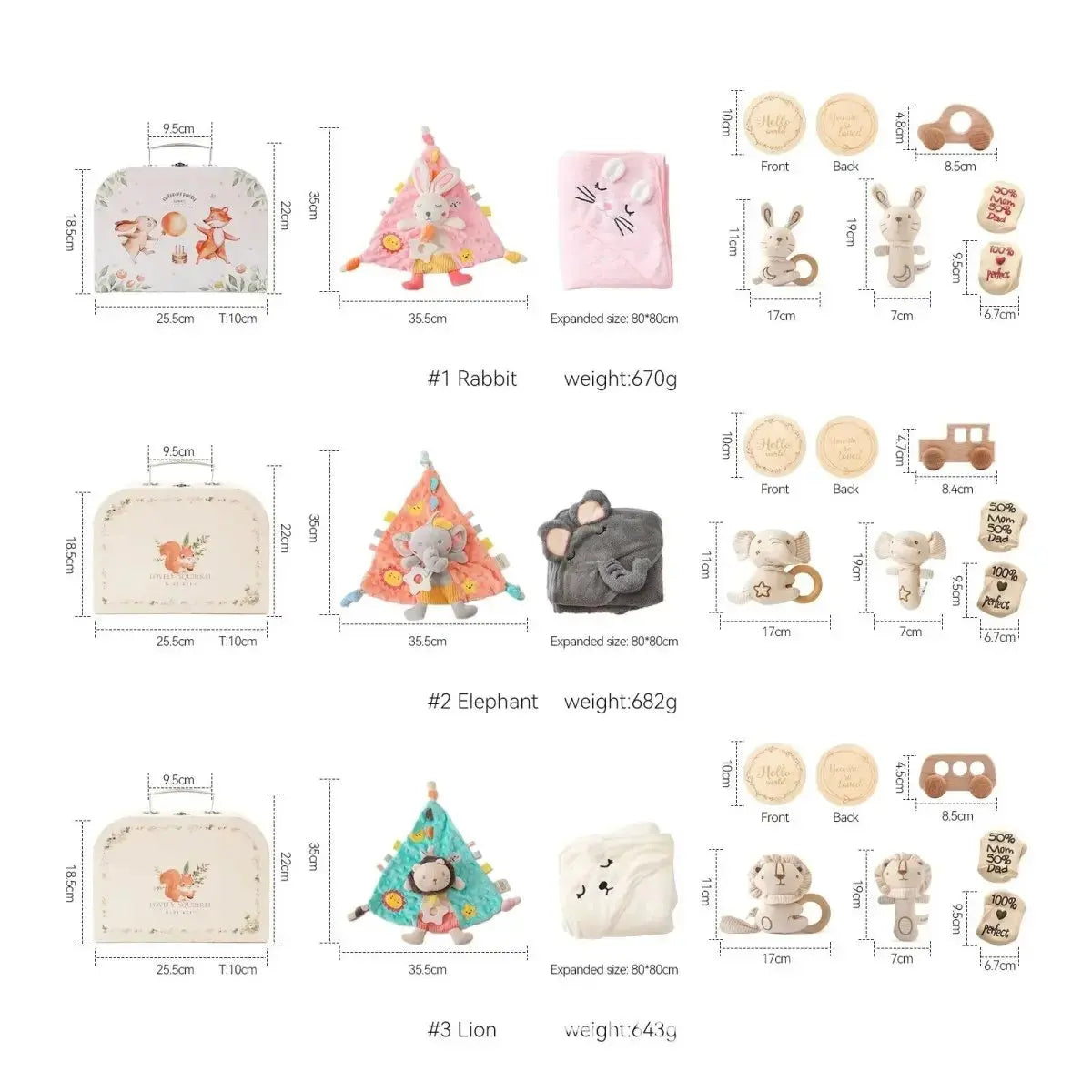 طقم استحمام الطفل - مثالي كهدية - OMOMA