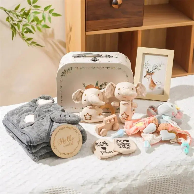 طقم استحمام الطفل - مثالي كهدية - OMOMA