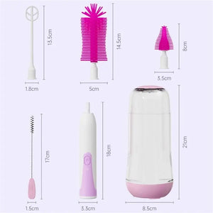 طقم غسيل الزجاجات للسفر (كهربائي) - OMOMA