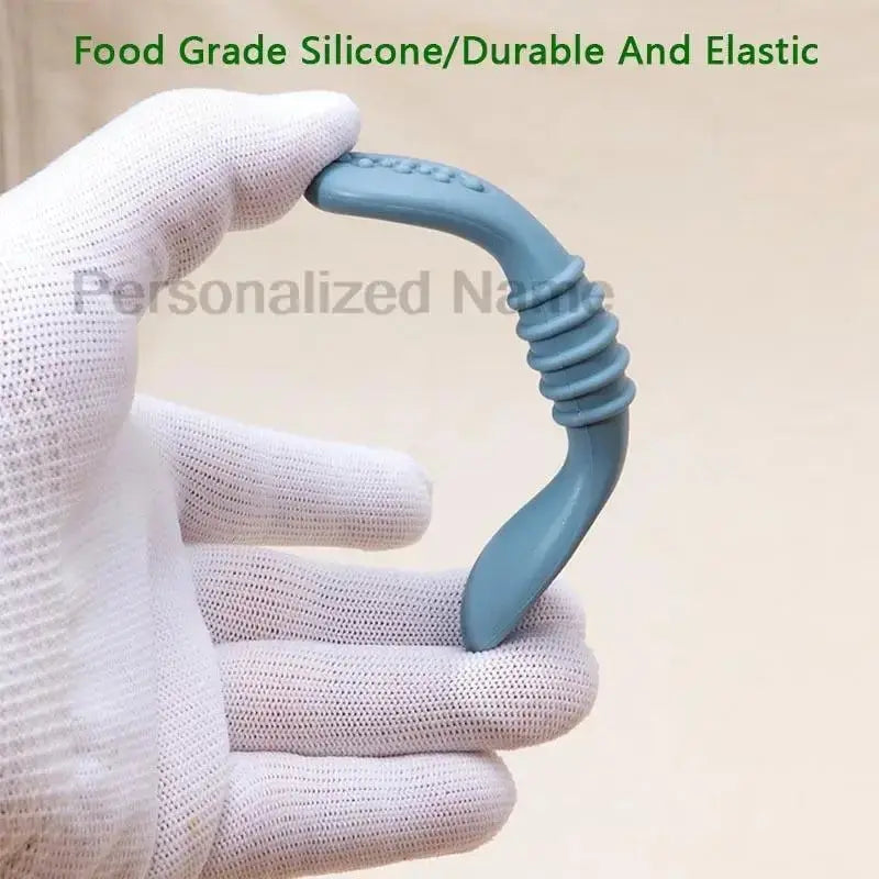 طقم ملعقة وشوكة سيليكون للأطفال (زوج واحد) - OMOMA